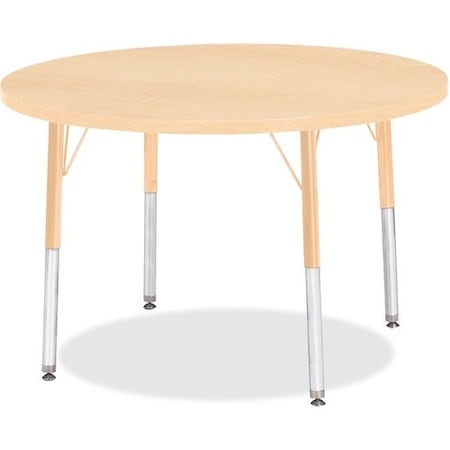 Jonti-Craft TABLE, ACTIVITY, 36inRND, MAPLE JNT6488JCE251